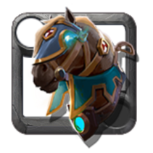 Knight Adventurer's Armored Horse