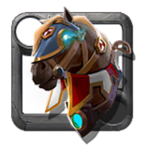 Knight Adventurer's Guild Armored Horse