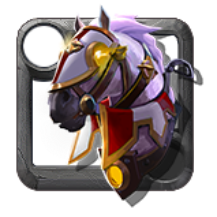 Mage Adventurer's Guild Armored Horse
