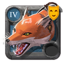 Direwolf Skin: Recruiter's Dire Fox